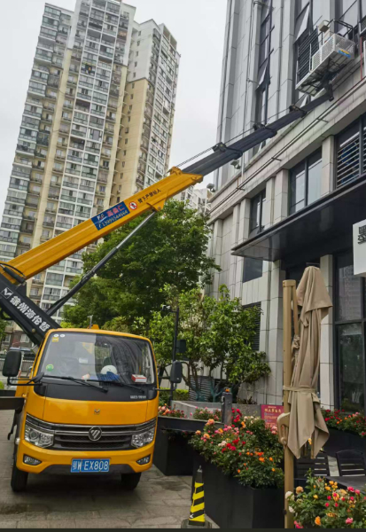 下陆18米登高车出租，适应多种工况，带司机